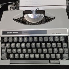 Vintage Silver Reed Typewriter 750 -Seiko- Made in Japan - Excellent Condition  thumbnail