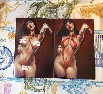 COOL COMICS Alejandro Ichikawa Vampirella Bloody/Full X NM/Mint Ltd 50