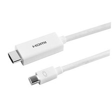 Mini DisplayPort to HDMI Cable, 6 Foot Cable, 6 Ft Mini Display Port to HDMI