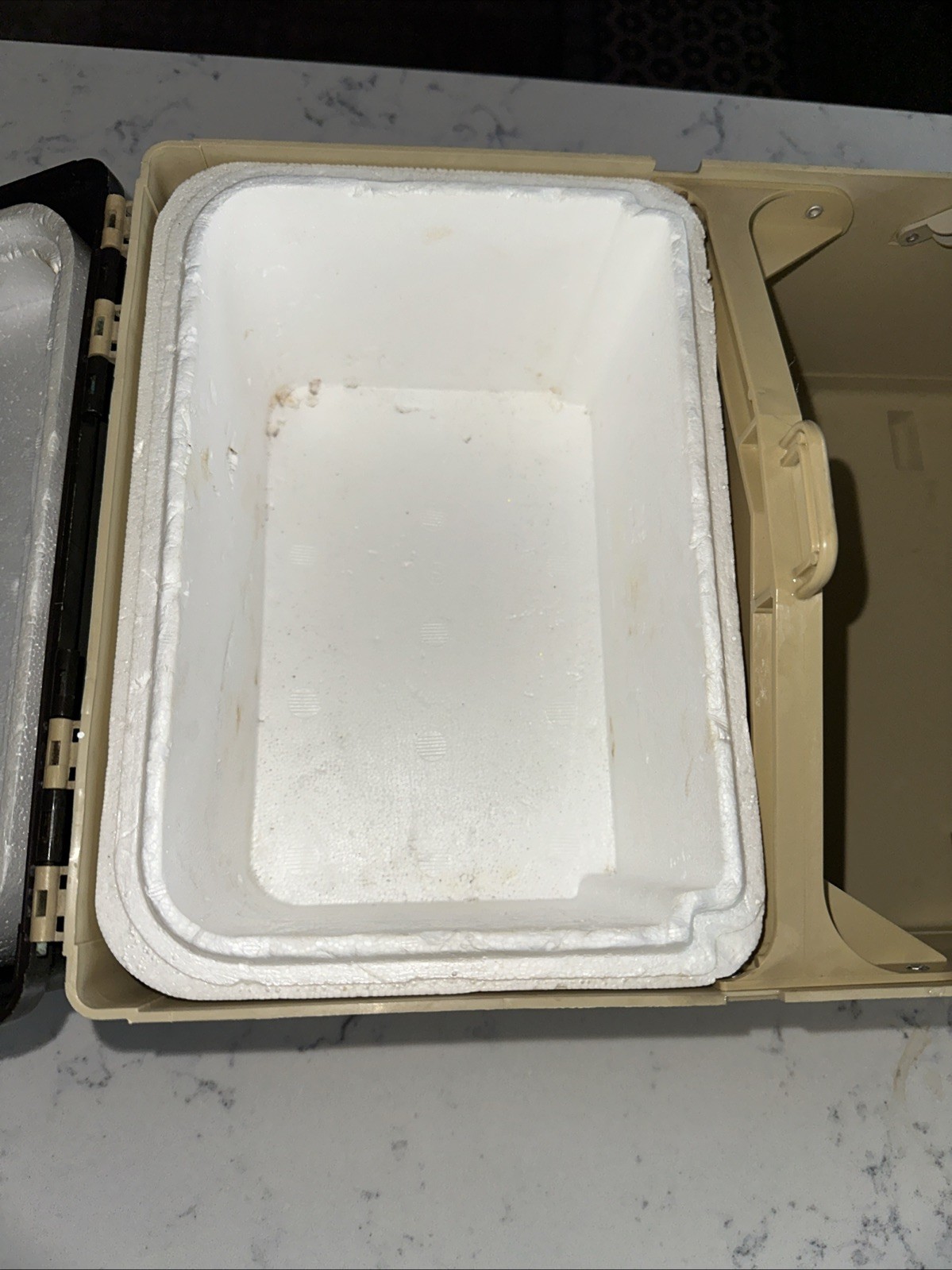 Vintage PLANO Sportster 757 Tackle Box w/ Cooler 1981 Rare Model Fishing Bait