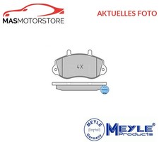 SATZ BREMSBELÄGE BREMSKLÖTZE VORNE MEYLE 025 233 0218 A FÜR OPEL MOVANO
