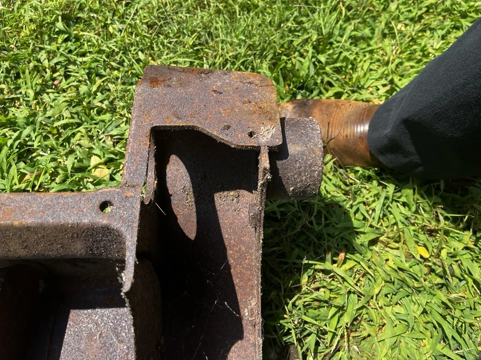 1946 46 1947 47 1948 48 Ford Super Deluxe cabeza plana V8 cárter de aceite Foto 4 de 4