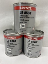 LOCTITE LB 8504   GRAPHITE 50  , 51084 , ANTI-SEIZE, 16 OZ, LOT OF 3. NEW.