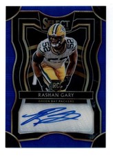 2019 Select Rookie Signatures Prizm Blue #21 Rashan Gary RC Auto 36/99 - NM-MT