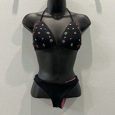 vintage victorias secret bikini top bottom mismatched set