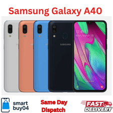 New Samsung Galaxy A40 Unlocked Android Smart  Mix Colour Phone Condition  A+