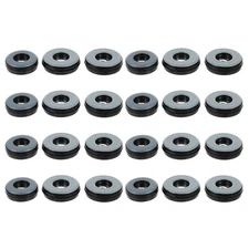 24pcs Furniture Legs Protector Pad Non- Chair Feet Covers with Screws