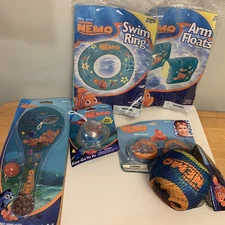 Disney Pixar  Finding Nemo Swim Ring Floaty-Goggles-Arm Floats-Yo-yo-Ball-New