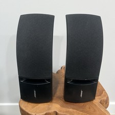 BOSE Model 161 Pair Black Surround Speakers Set 2 Wall Mount Speakers