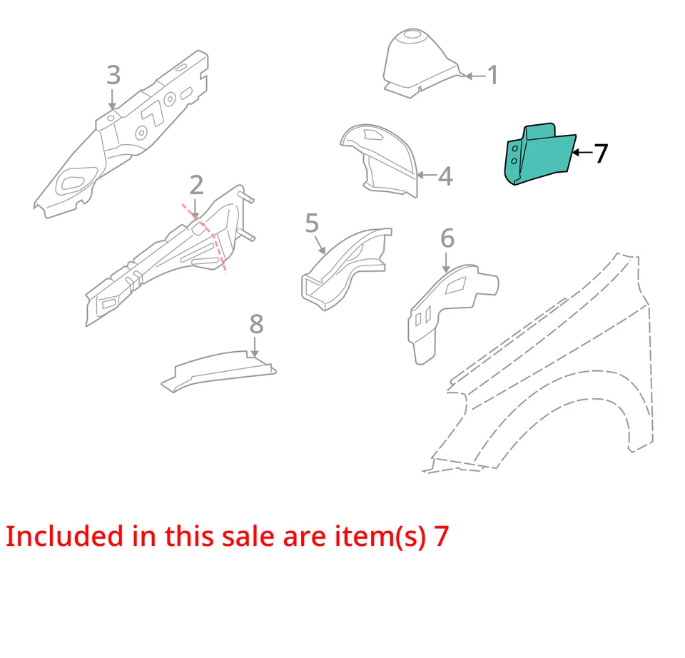 Se adapta a Saturn Astra Rail 13168047 2008 - nuevo OEM 13168047 Foto 2 de 3