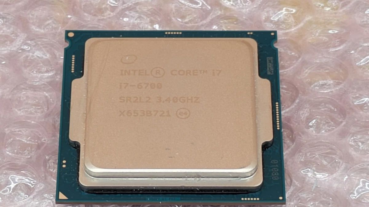 Intel Core i7-6700 Processor Model LGA 1151/H4 Socket Type Core
