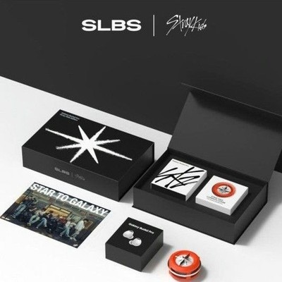 SLBS Galaxy Buds2 Pro Stray Kids Edition Kompass Hülle Postkarten Set Offiziell