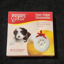 Companion Gear Paw Print Keepsake - Make an ornament with your pet's paw print.