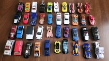 Hot Wheels Matchbox Die-cast Lot Of 40 Cars Vehicles Trucks Vans