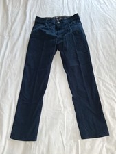 Member's Mark Mason Straight Fit 5 Pocket Men  s Pant Navy Blue Size 32x30