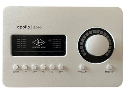 Universal Audio Apollo Solo Thunderbolt Audio Interface Desktop 2-Channel Preamp