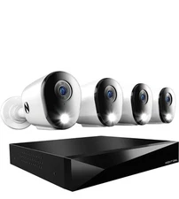 Camera Night Owl 2-Way Audio 12 Channel DVR Video Home Security Camera System wi