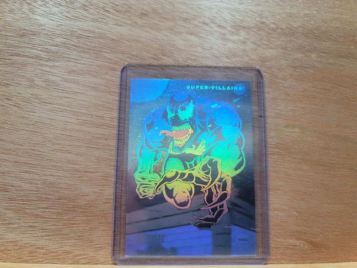 1992 Marvel Universe Series 3 H-4 Venom Hologram Trading