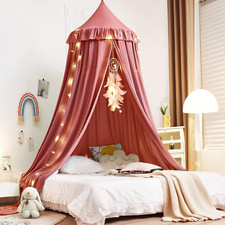 Dreamy Mosquito Net Bedding Decor Canopy Kids Bed Soft Smooth Playing Girls Roo