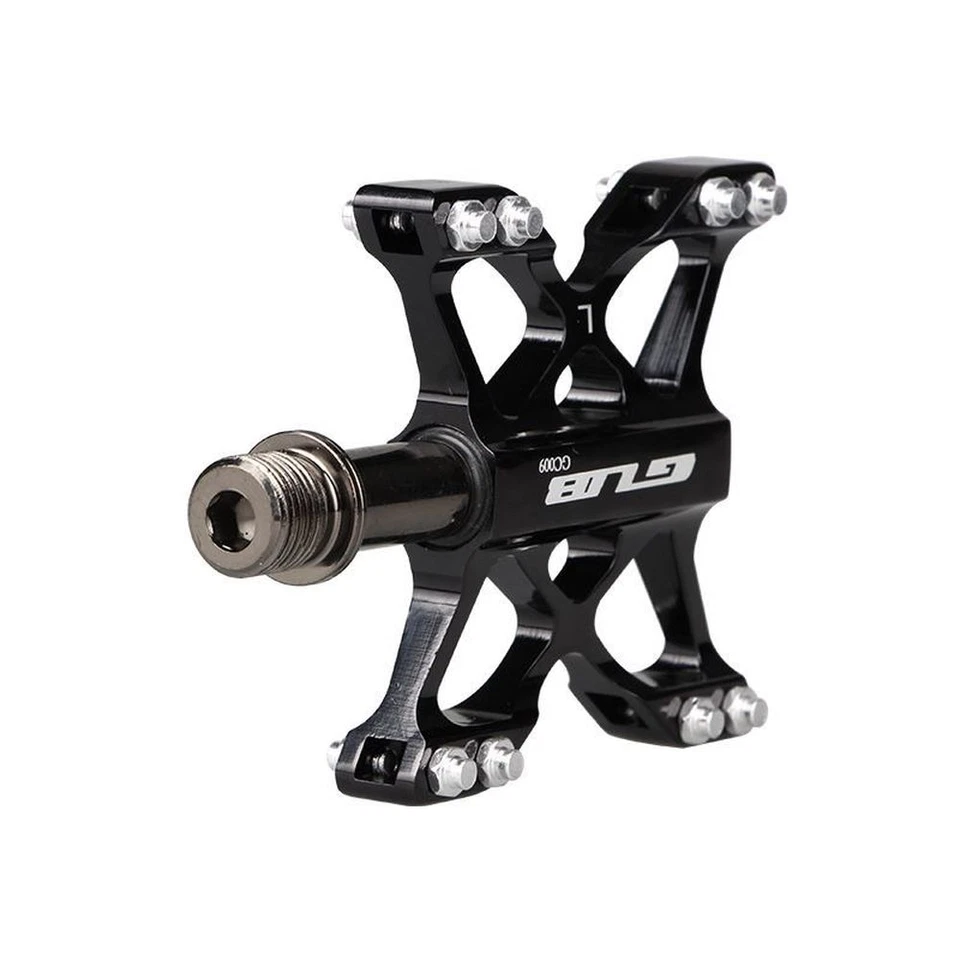 3 Rodamientos Pedales Bicicleta BMX MTB Bicicleta de Carretera 9/16" Plataforma Plana Universal Foto 4 de 4