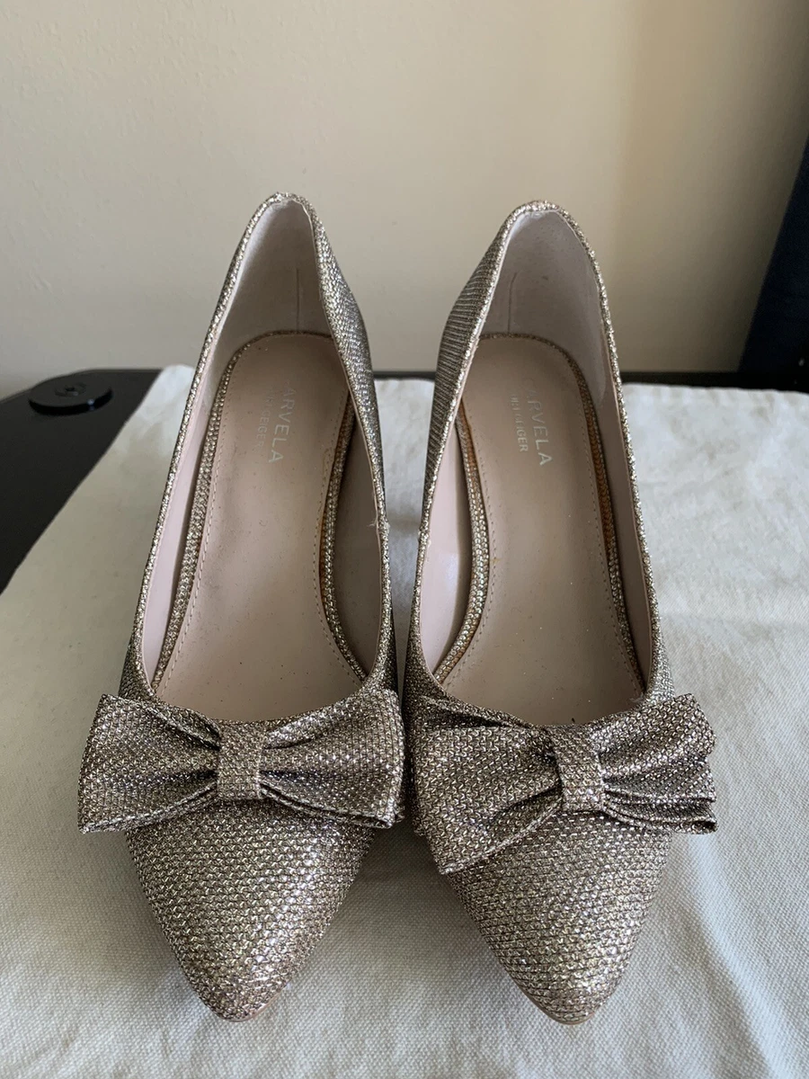 Ladies gold deals shoes size 5