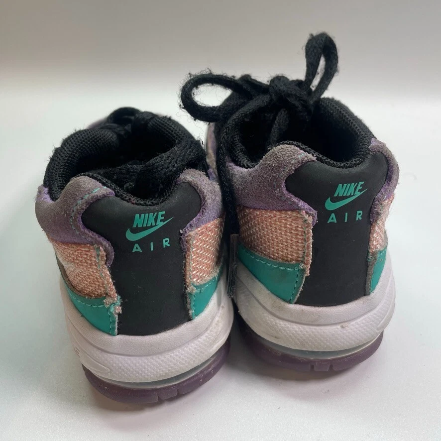 Nike Air Max 95 TD 'Have A Nike Day' niños pequeños talla 6C Hyper Jade negro CI5648-001 Foto 4 de 4