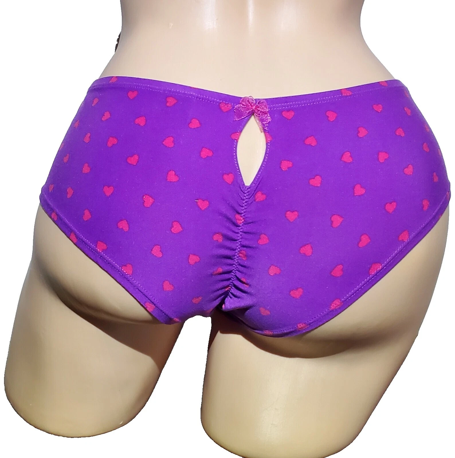 Женские трусики By Victoria's Secret из полиэстера в горошек