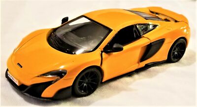 Kinsmart - 1:36 Scale Model McLaren 675LT Orange (BBKT5392DO)