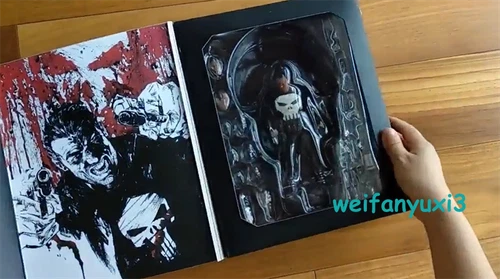 1:12 Punisher Edición Especial Operaciones Tela 6" Figura de Acción Caja Set Colección Regalo - Imagen 3 de 6