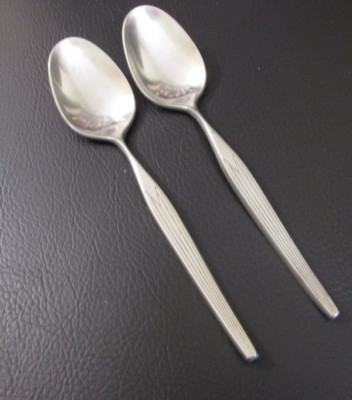 MCM vintage Cosmos Products CSM34 stainless teaspoons 6''