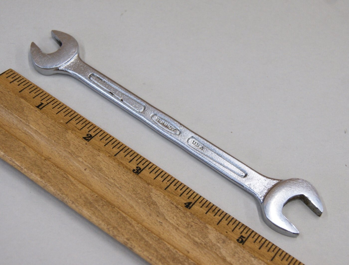 Vintage Bonney Tools E1216 3/8" x 1/2", Open End Wrench USA Made, SM668 eBay