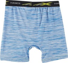 Hanes 254664 Kids Boys' X-Temp 3-Pack Boxer Briefs Underwear Size Large