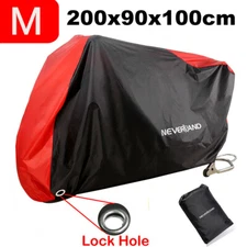 Waterproof Motorcycle Cover Scooter Motor Bike Storage Sun Rain Dust Resistant