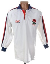 ENGLAND 1996/1998 HOME RUGBY UNION SHIRT COTTON TRADERS SIZE L ADULT