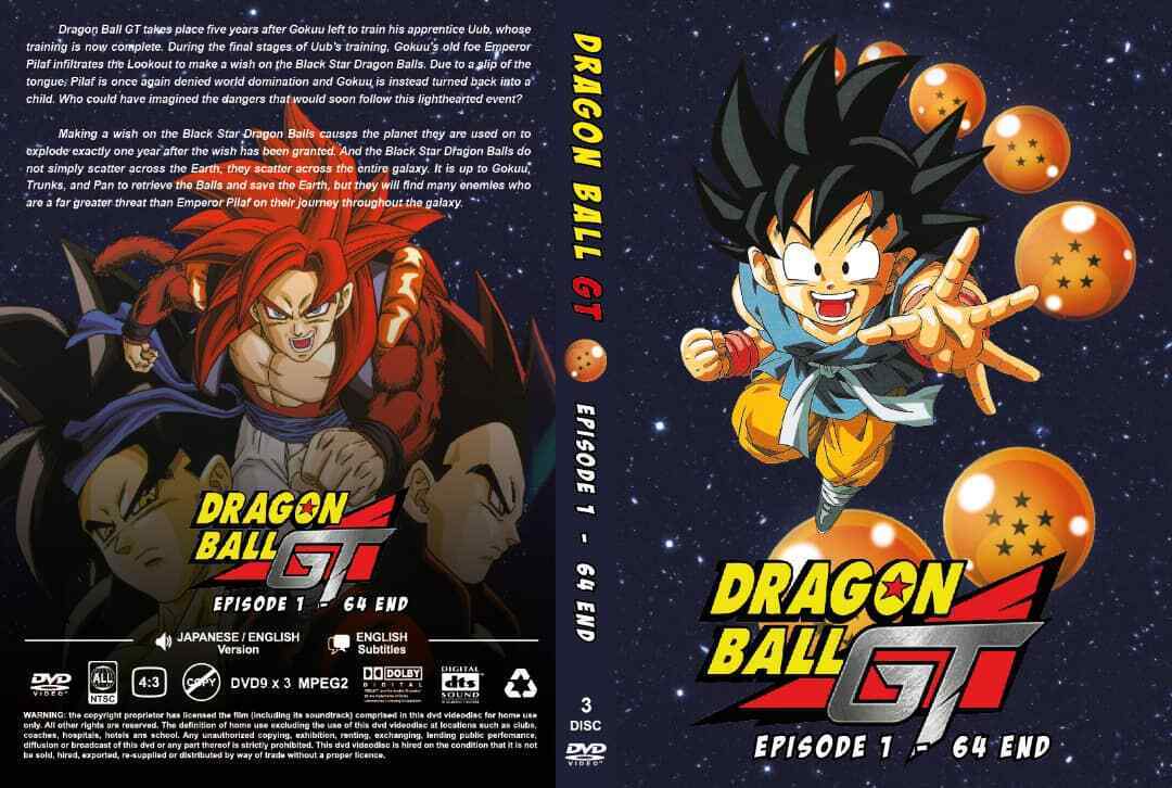 DVD Dragonball Z Ep 1-291End. English Dub. Dual audio