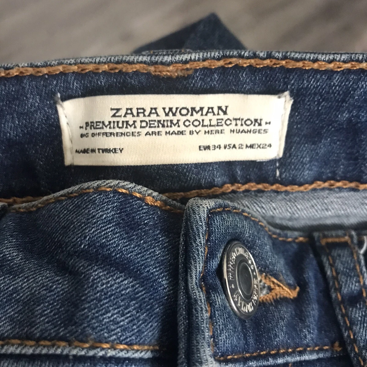 Jeans zara woman premium denim collection sale