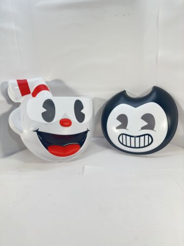 Cuphead and Bendy Costume Mask Video Game Character Cosplay - Picture 1 of 1