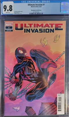 Ultimate Invasion 1 2023 Ed McGuinness EXLUSIVE VARIANT COVER 1:25 Ratio CGC 9.8