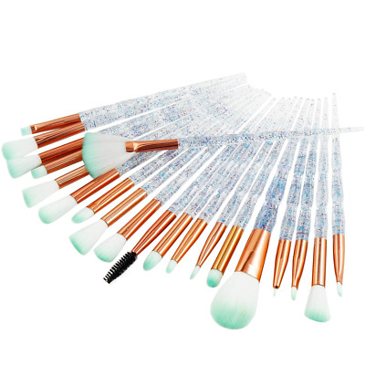 20-teiliges Make-up Pinselset: Professionelle Kosmetikwerkzeuge mit Foundation