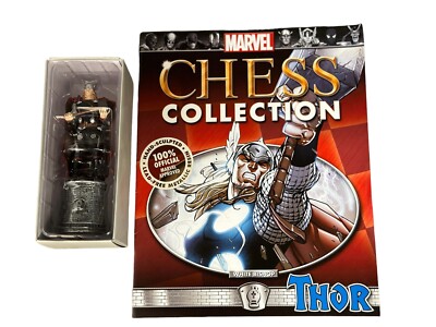 Eaglemoss Marvel Chess Collection Piece #8 THOR with Magazine 