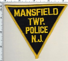 Mansfield Township Police (New Jersey) Shoulder Patch from 1991