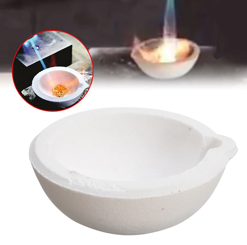 TW73 Tapered Wall Alumina Crucible - Almath Crucibles Ltd