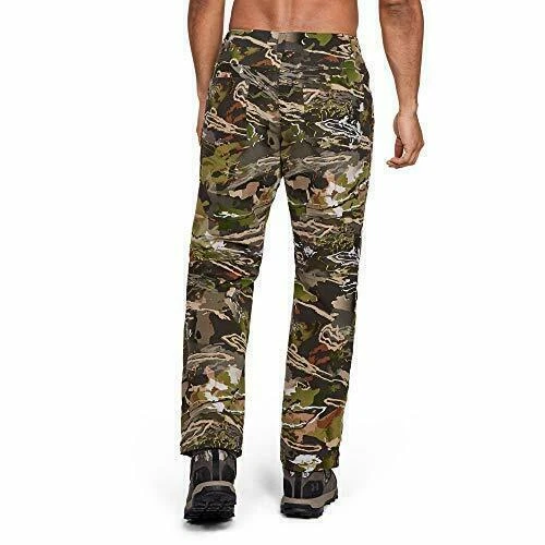 MSRP $160 Under Armour Grit Pant, Ua Forest Camo (940)/Black[44] - Image 3 of 4