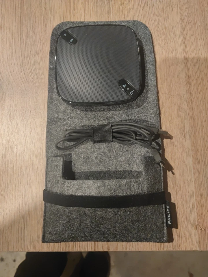 Philips AECS7000E/00 WeCall Bluetooth Konferenzlautsprecher schwarz