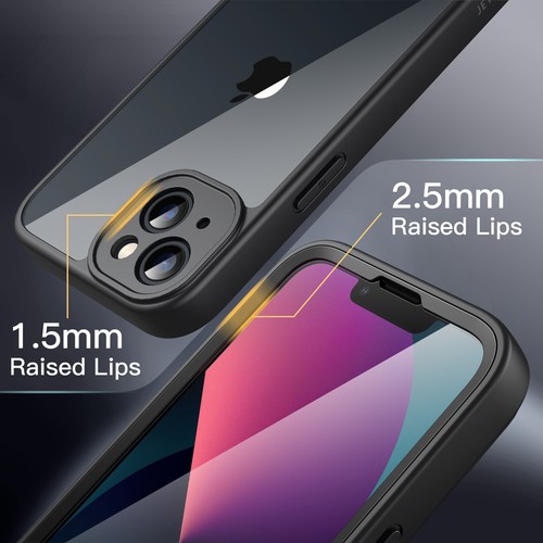 JETech Case for iPhone 13 6.1-Inch with Built-in Tempered Glass Screen Protector - Picture 6 of 37