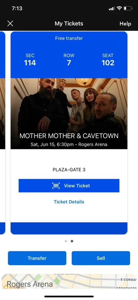 Mother Mother & Cavetown Concert Tickets Sat June 15, Two Tickets Vancouver, Ca - Image 2 of 2