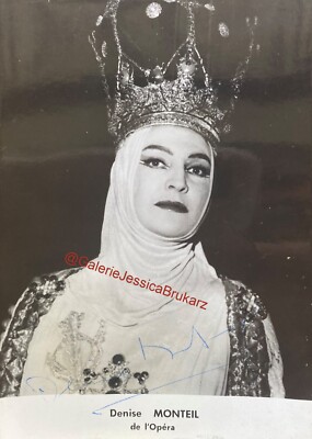 Denise MONTEIL, Opernsängerin (1928-1984). »