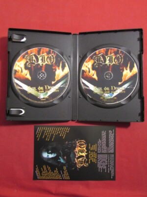 Dio - Evil or Divine (DVD, 2005, 2-Disc Set, Special Edition/ CD