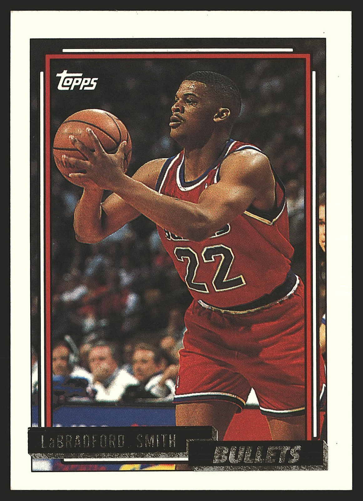 1992-93 Topps #296 LaBradford Smith Gold