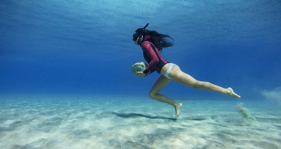 Filtro de snorkel de agua GoPro azul para HERO6 negro/HERO5 negro (accesorio GoPro) Foto 2 de 4